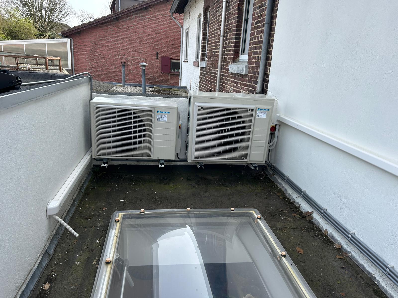 Projectafbeelding buitendelen Daikin